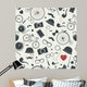Hipster Seamless Pattern Wall Decal