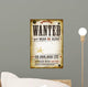 Wanted Vintage Western Poster 