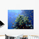 Underwater Landscape with Scalefin Wall Decal