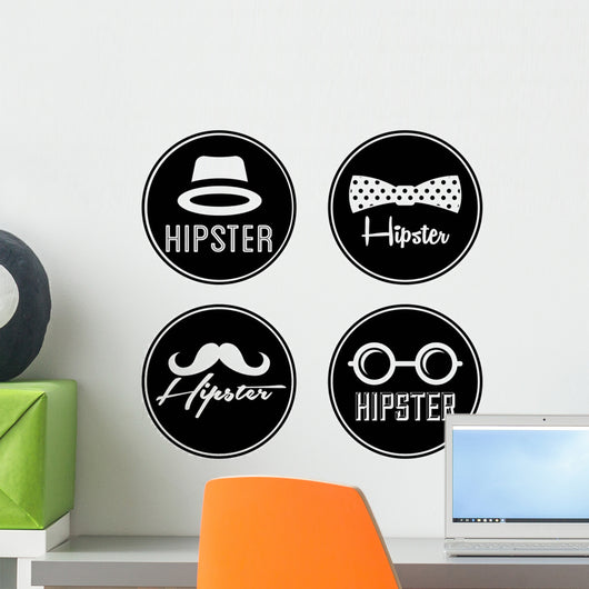 hipster Wall Decal