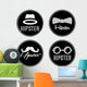 hipster Wall Decal