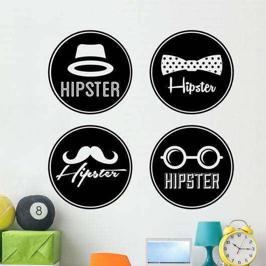 hipster Wall Decal