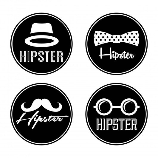 hipster Wall Decal