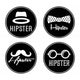 hipster Wall Decal