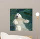 Polar bear (Ursus maritimus) swimming in the water Wall Mural