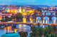 Evening scenery of Prague, Czech Republic Wall Mural