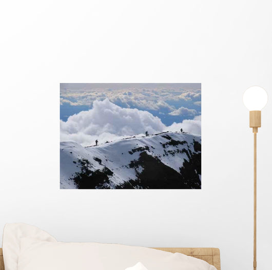 Walking Summit Wall Decal
