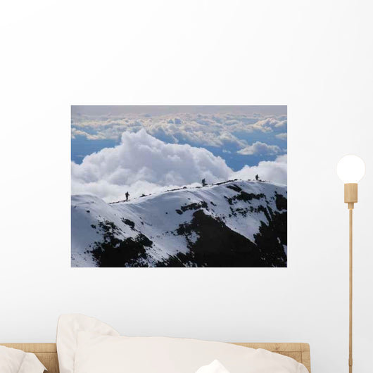 Walking Summit Wall Decal