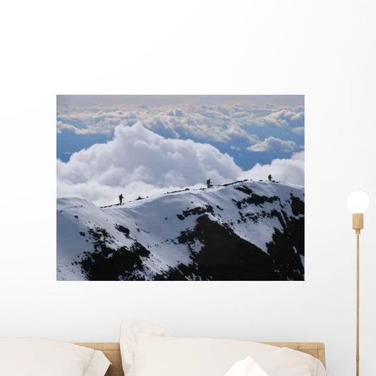 Walking Summit Wall Decal