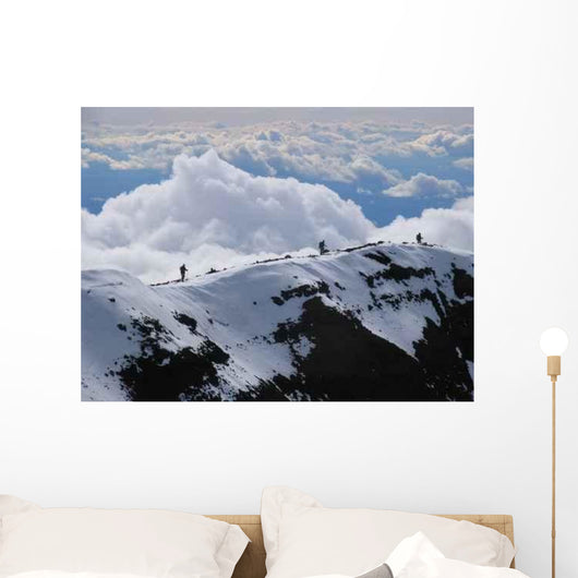 Walking Summit Wall Decal