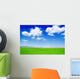 Green Field and Beautiful Wall Decal Design 1