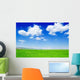 Green Field and Beautiful Wall Decal Design 1