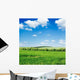 Field and Blue Sky Wall Decal