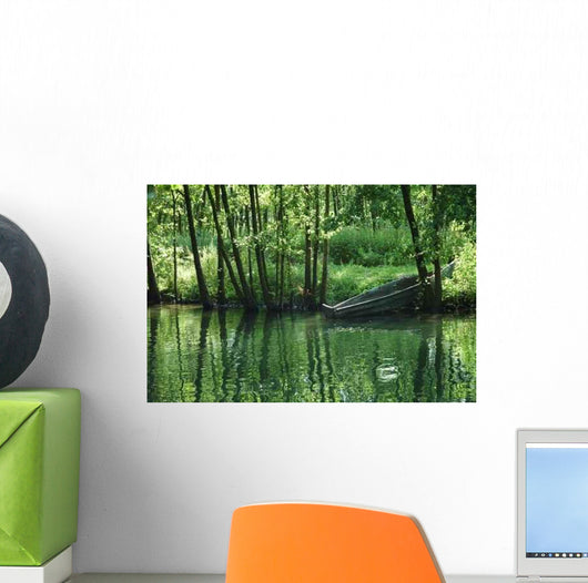 River Wall Decal Design 4