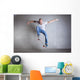 Skateboarder Doing Skateboard Trick Wall Decal