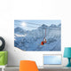 Ski lift Wall Mural