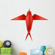 Origami swallow Wall Decal