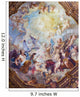 Vienna - Baroque angel choirs fresco from  Michaelerkirche 