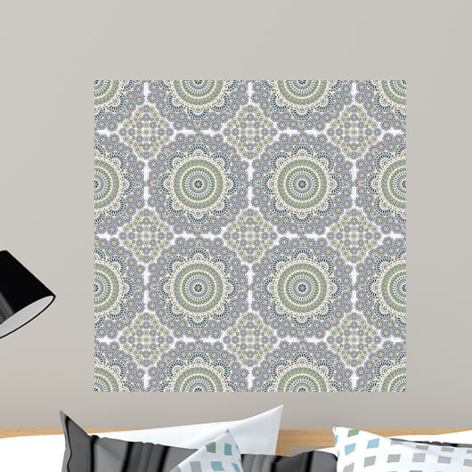 Seamless  in Mosaic Ethnic Style. 