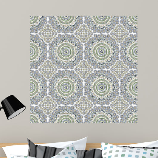 Seamless  in Mosaic Ethnic Style. 