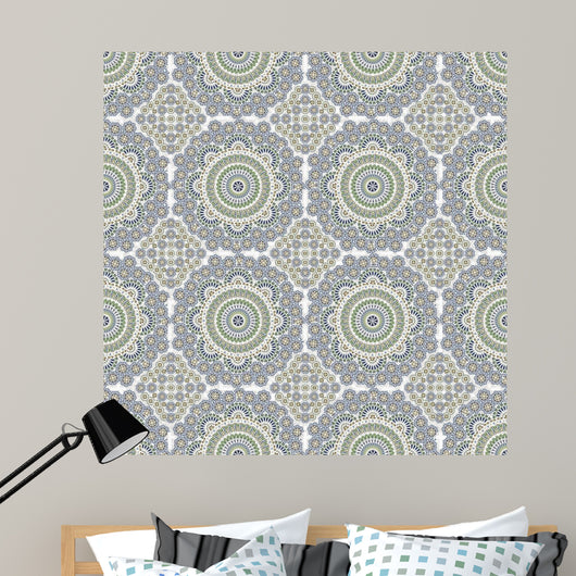 Seamless  in Mosaic Ethnic Style. 