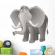 Funny Elephant Wall Decal