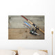 Colorful Lures with Fishing Wall Decal