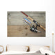 Colorful Lures with Fishing Wall Decal