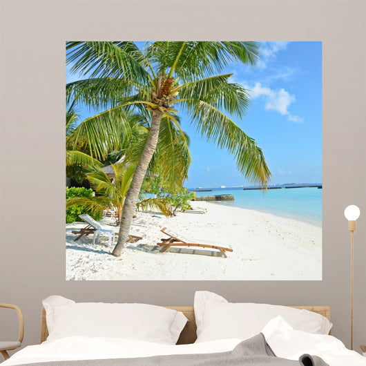 relaxing on the beautiful beach 