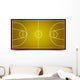 Basketball Court Wall Mural