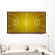 Basketball Court Wall Mural
