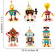 cute robots set Wall Decal