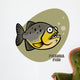piranha fish Wall Decal