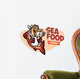 smiling fish seafood restaurant mascot Wall Decal
