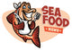 smiling fish seafood restaurant mascot Wall Decal