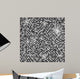 Silver Seamless Pattern Wall Decal