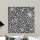 Silver Seamless Pattern Wall Decal