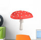 realistic 3d render of poison mushroom Wall Mural