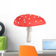 realistic 3d render of poison mushroom Wall Mural