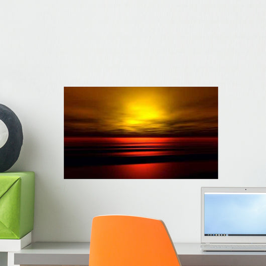 Sunset Wall Decal Design 4