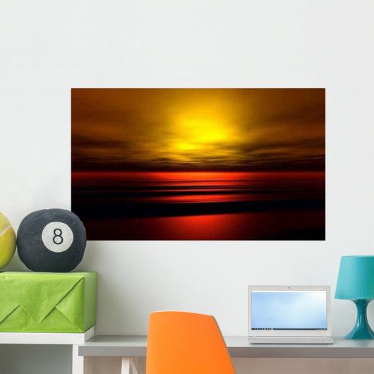Sunset Wall Decal Design 4