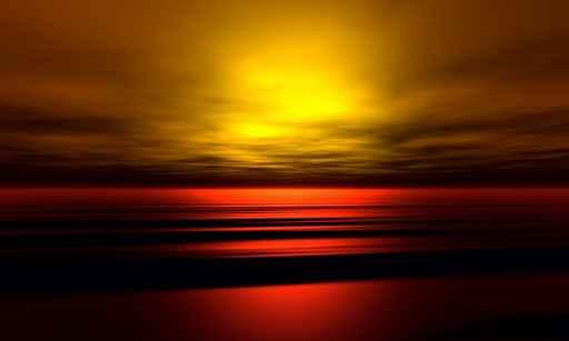Sunset Wall Decal Design 4