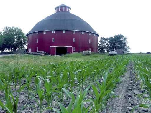 Round Barn Wall Decal