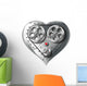 Mechanical heart Wall Mural