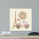 bicycle design Wall Mural