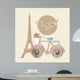 bicycle design Wall Mural