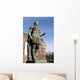 Statue of Julius Caesar in Turin Italy Wall Mural