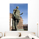 Statue of Julius Caesar in Turin Italy Wall Mural
