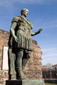 Statue of Julius Caesar in Turin Italy Wall Mural