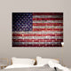 brick wall flag 